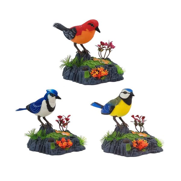 Electronic Talking Repeating Parrot Singing Chirping Bird Motion Sensor Activation Pronunciation Kids Electric Animal Toy