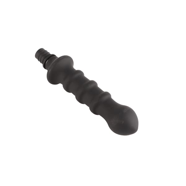 Deep Tissue Massage Head Percussion Washable Silicone Muscle Massage Replacement Head Black 0.59-0.63 inch