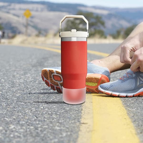 Silicone Sleeve for Stanley Tumbler 30 oz 40 oz Bottom, Protective Boot with Easy On/Off, Durable Water Bottle Accessory