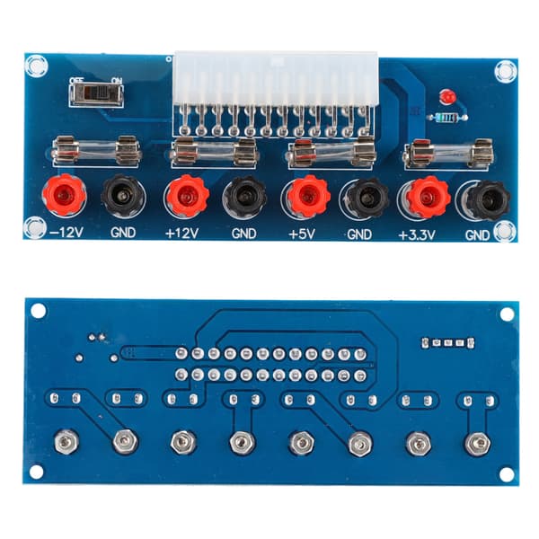 XH-M229 24-bens ATX-port Strømindikator Strømafbryder til computerprojekter Indlejrede systemer