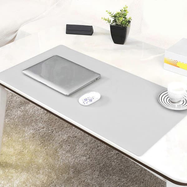 60x40cm Leather Desk Pad, Water-Resistant Spill-Proof Mouse Pad, Multifunctional Desk Mat for Office Home Study