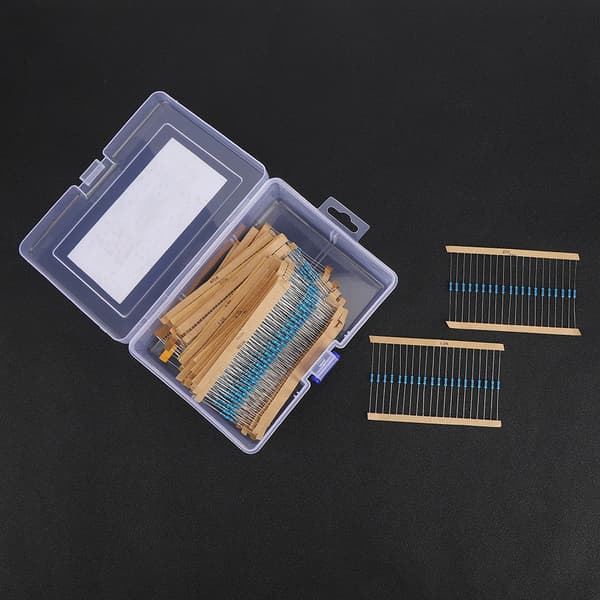 1460 st Metallfilmresistor 1R-10M 73 Modeller Resistorer Sortimentskit Komponentset