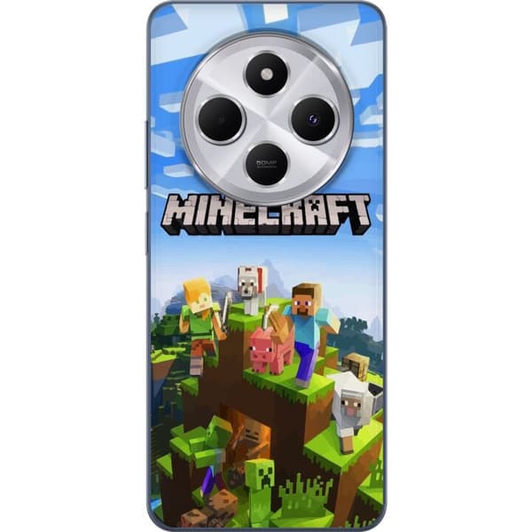 Compatible Phone Case for Xiaomi Redmi 14C Minecraft Creeper block pixel retro gaming