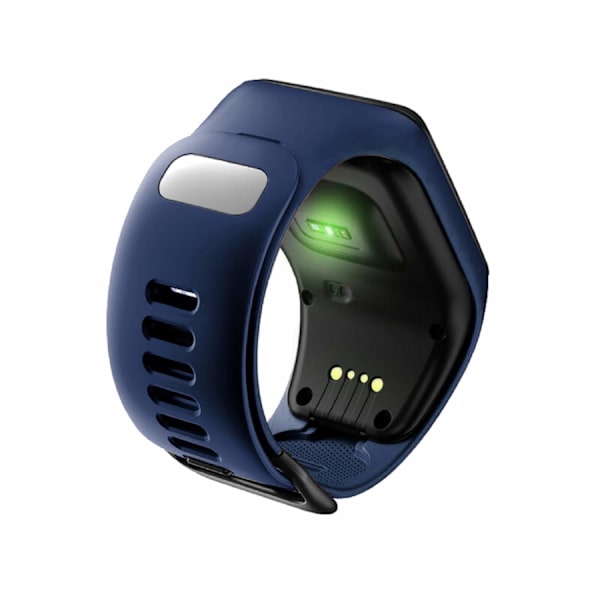 Klokkerem til TomTom Adventurer / Golfer / Runner / Spark m.m. Mørkeblå