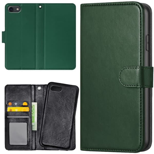 IPhone 16e/17e – Wallet Case/Cover Dark Green