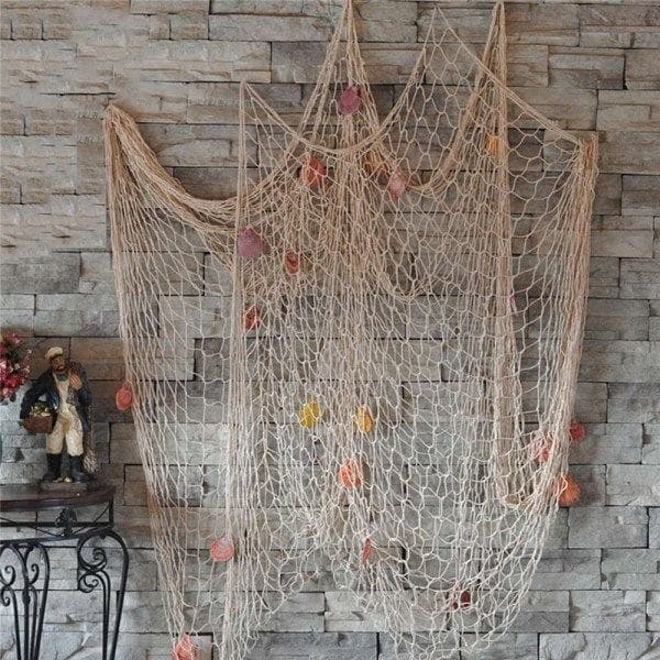 Nautical Fishing Net Wall Decal