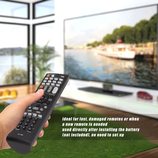 Replacement Remote Control for Onkyo AV Receiver, Compatible with Onkyo AV Receiver RC-709M Style Replacement with Sensitive Buttons, Direct Use