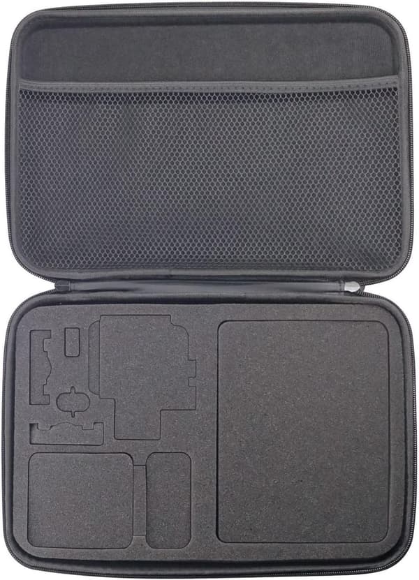 Bag for GoPro, Storage Case Compatible with Hero 10 9 8 7 6 5 4 3 2, Portable Protective Case for Action Camera (Large)