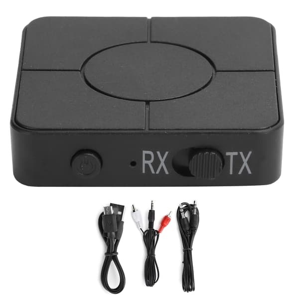 2-i-1 Multifunksjonell Bluetooth 5.0 Lydsender Mottaker Stereo TV Høyttaleradapter