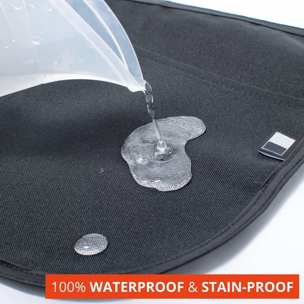 Waterproof Adjustable Cleaning Apron with Multiple Pockets, Durable Waist Apron for Home and Commercial Cleaning