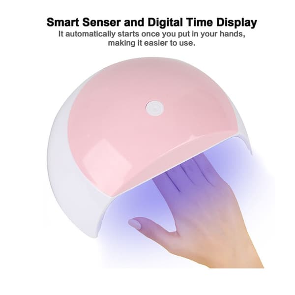 48W LED negletørkelampe med automatisk sensor
