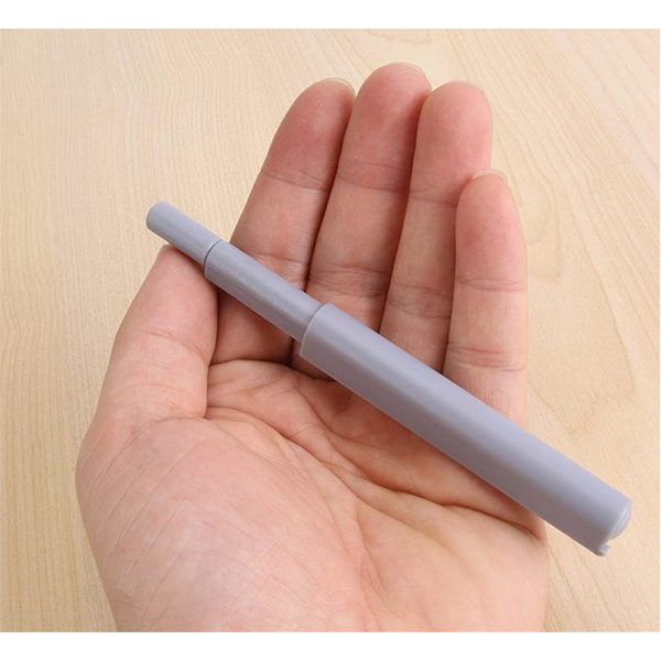 Magnetic Door Catches with Push-to-Open Function for Cabinets - Plastic, Durable, Blue - 6 pcs