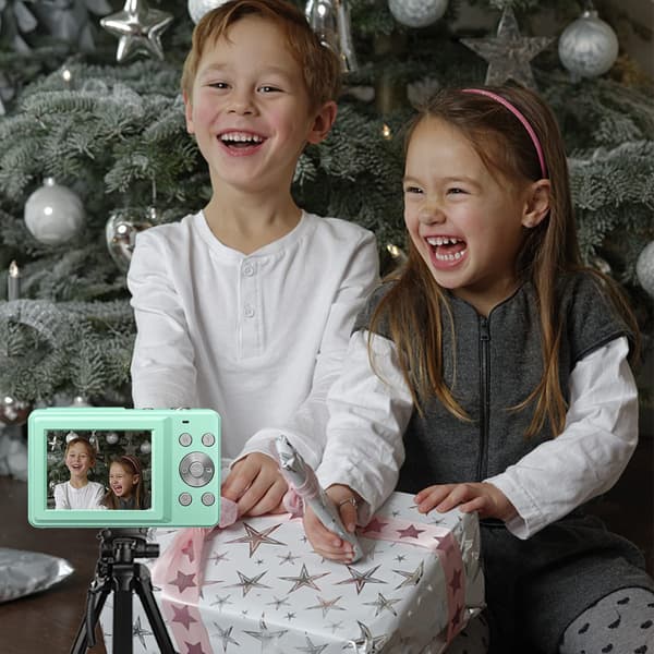 Digital Camera 44MP/1080P/16X Digital Zoom/Fill Light Green