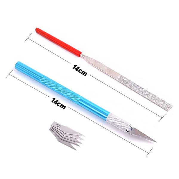 Professional 8-piece Gundam Car Model Tool Kit Model Basic Tools Craft Kit Hobby Building Repair