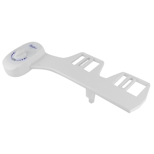 Manual Bidet Sprayer, Non-Electric, Self-Cleaning, Single Nozzle Attachment, White 7 8
