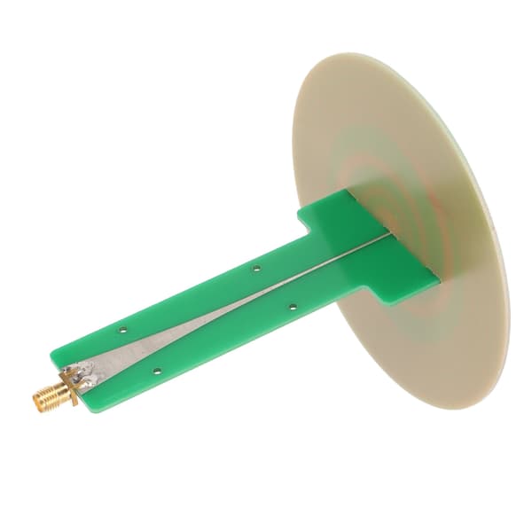 0.8-8.5GHz Ultrawideband Circular Polarization Antenna 3-6dBi Isometric Spiral Antenna Left Circularly Polarized