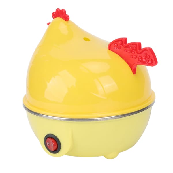 Electric Egg Cooker Multifunctional Chicken Shaped Rapid Boiler 7 Egg Capacity Automatic Shut-off Mini Breakfast Machine EU Standard 220V