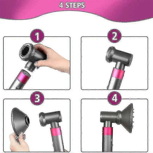Diffuser and Adapter for Styler, Transform Your Styler into a Hair Dryer in Seconds