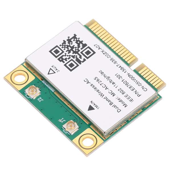 Intel Dual Band Wireless AC 7265 Bluetooth 4.2 Gigabit Mini PCIE Netværkskort