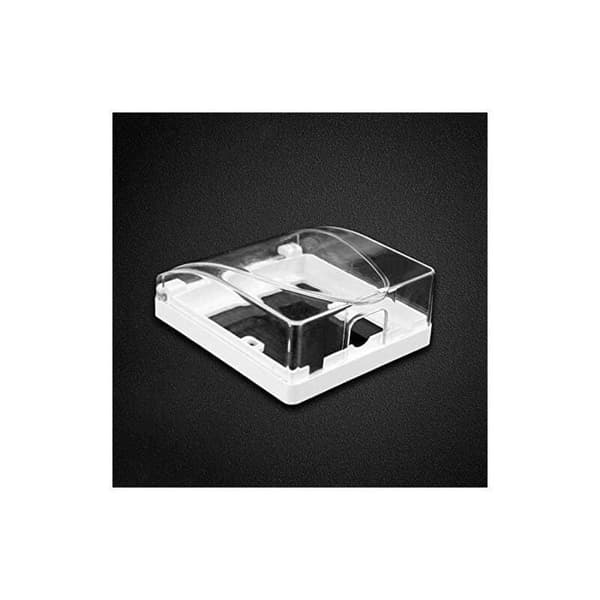Socket Protective Cover, Flip-Up Waterproof Lid for Home and School Use (PZCC)[DB]