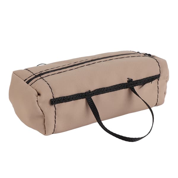 1/10 Scale Mini Suitcase Realistic Durable Khaki Carry Case