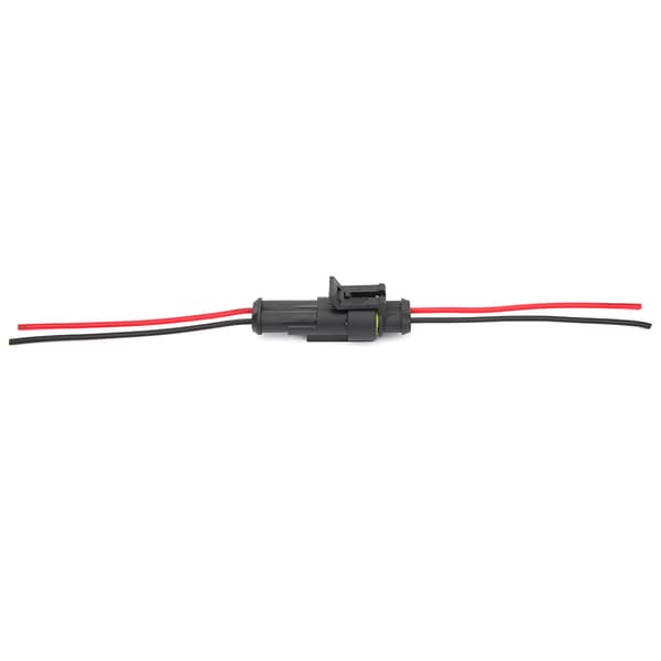 5 Set 1/2/3 Pin Waterproof Electrical Car Connector with Wire Cable 2P
