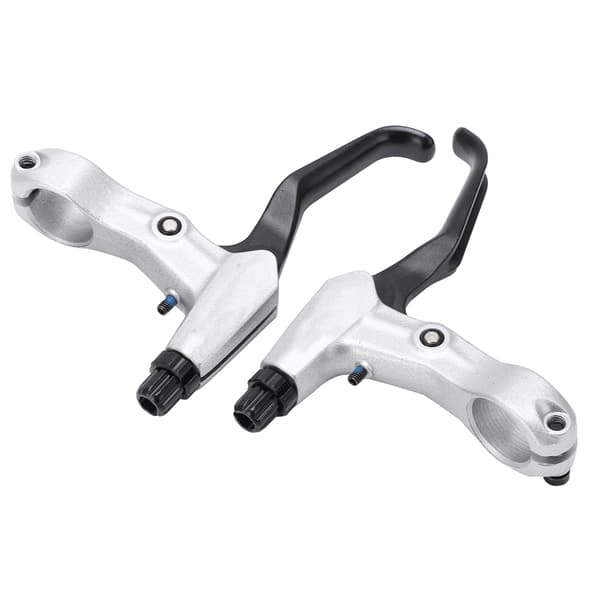 2 stk. bremsegreb i aluminiumslegering til foldecykel mountainbike reservedele sølv