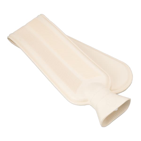 2000ML Hot Water Bottle with Stripe for Winter Neck Shoulder Warmth with Soft Fluffy Cover