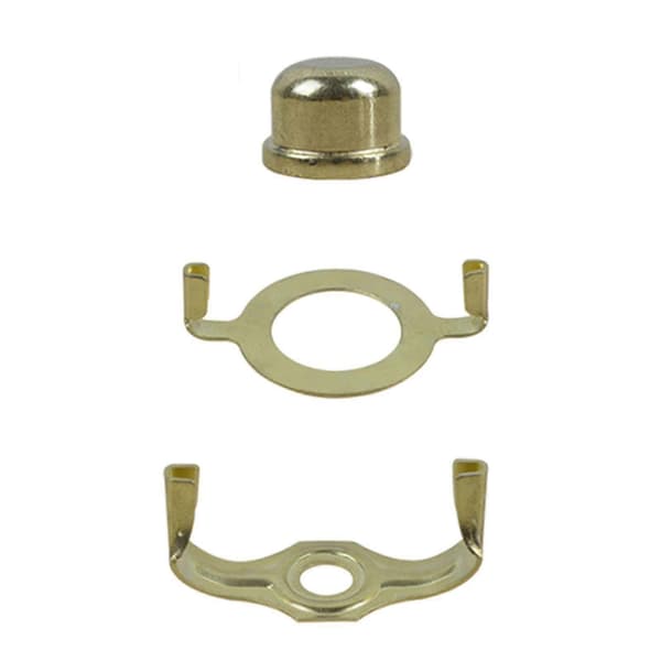 Removable Lampshade Holder with Finial for Table and Floor Lamp, Elegant