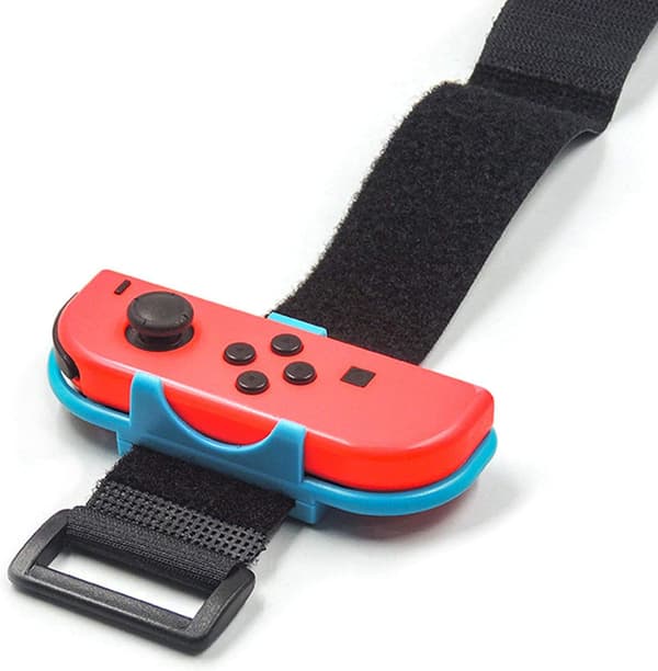 Switch Just Dance Accessories: Unique Design for Joyful Dance Sessions, Comfortable Material Promotes Sweat Absorption, Easy-to-Use Straps for Quick