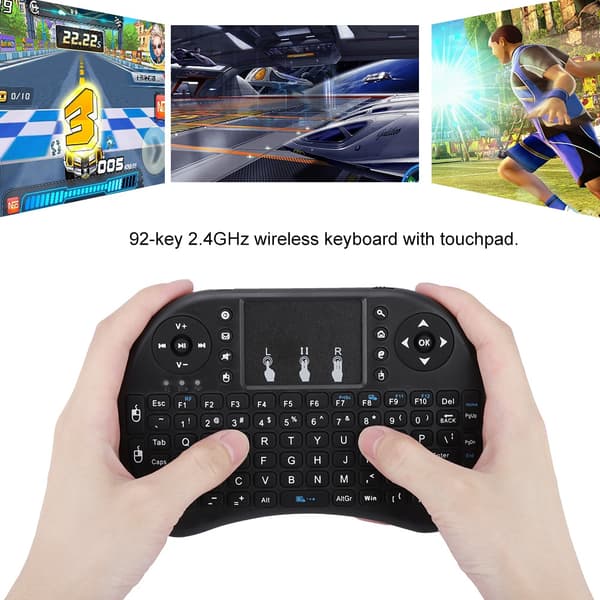 Mini i8 Trådløst Flyvende Mus Tastatur til Smart TV PC Android Hjem Multimedia