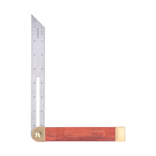 Woodworking Angle, Movable 9 Inch, Sliding T, Carpentry, Adjustable Angle, Ruler, Measuring Tool