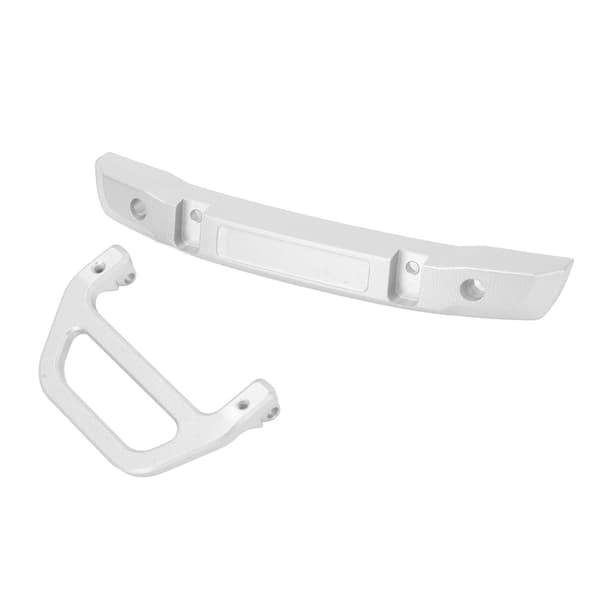 Aluminiumslegering frontkofanger med U-formet krog til AXIAL 1/24 SCX24 RC Biltilbehør Sølv