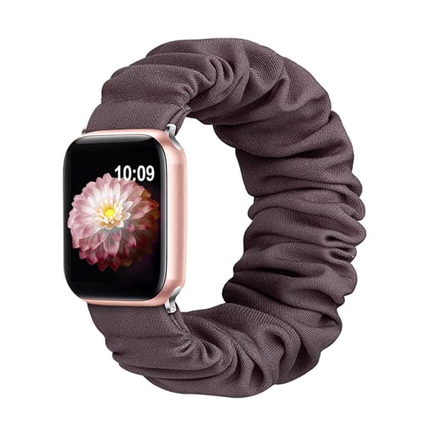 Elastiska justerbara remmar kompatibla med Apple Watch – bomull, mjuk – 2-pack, 38mm