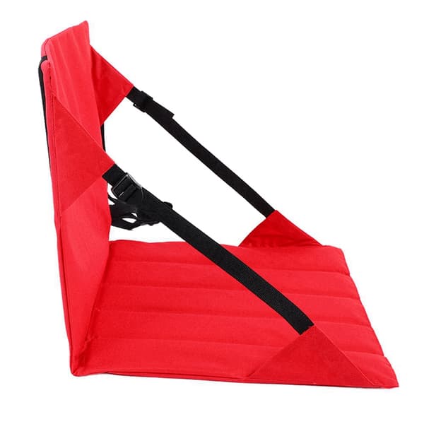 Red Portable Moisture-proof Picnic Mat Outdoor Camping Beach Stadium Foldable Cushion