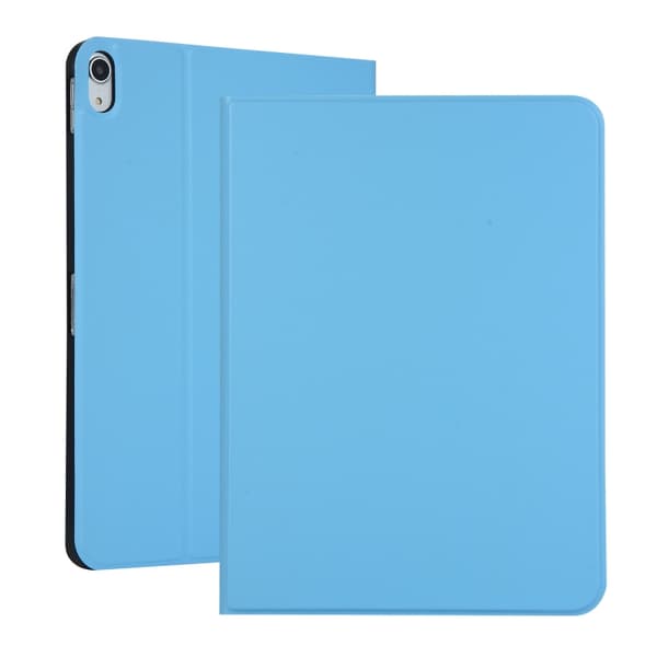 [LCS] iPad 11 11th Generation / 10.9 10th Generation 2022/2025 Case with Holder - Voltage Elastic Leather TPU Protective Case Blue Blå