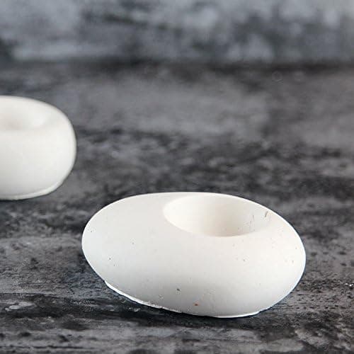 Silikoneform til håndlavede stenformede lyslygter, elegant accent til Zen-have