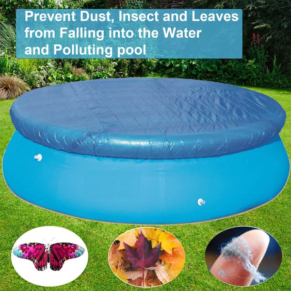 Runt poolskydd, dammtätt regnskydd för pool (3 m)