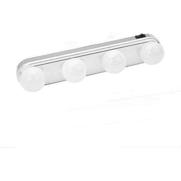 Mirror Light - Adjustable, Portable - for Bathroom, Travel