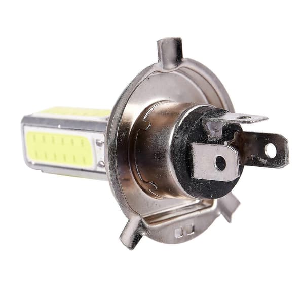 Hvit Høy Effekt 20w H4 Bil Cob Led Tåkelys Drl Lampe