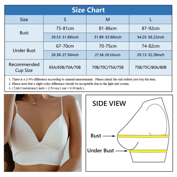 Sexy Backless Bra Comfortable Ice Silk Underwear Skin-M