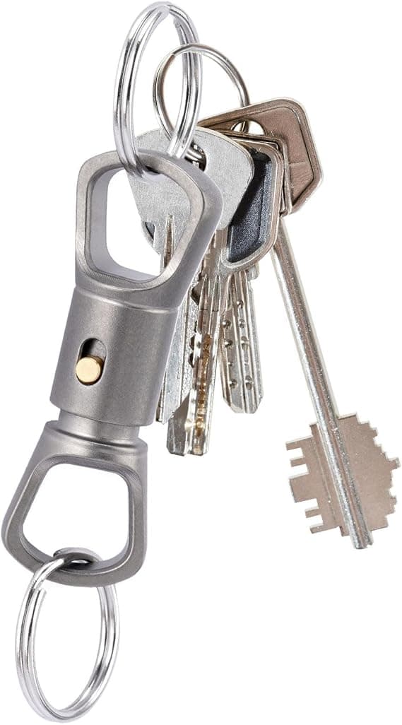 Quick Release Keychain, 360° Rotation, Detachable Rotating Keychain (DB)