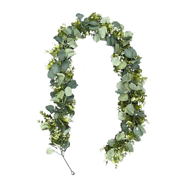 Hårblomsterkrans Kunstig Blomsterkrone Brudekrans til Bryllup