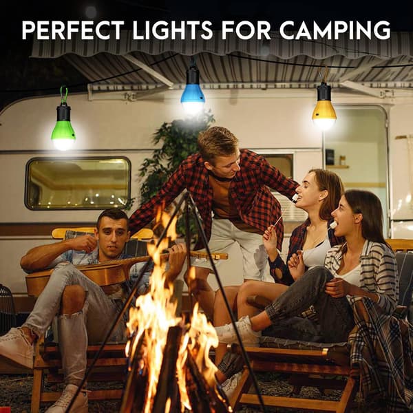 (3-pak) Campingtilbehør, Campinglamper, Teltlamper, Emerge