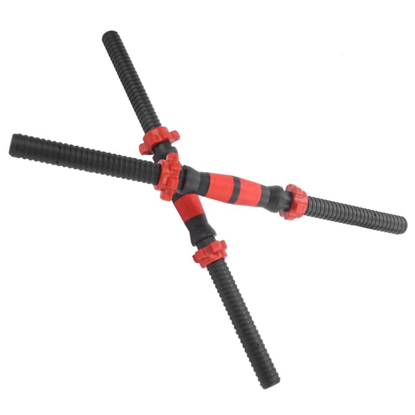 50 cm Dumbbell Bars Weightlifting Handle with 4 Nuts Training Equipment