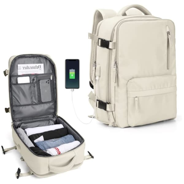 Travel Backpack, Multiple Pockets, Waterproof, Large Capacity, School Backpack, Laptop Backpack, Suitable for Travel, School, etc. blue blue