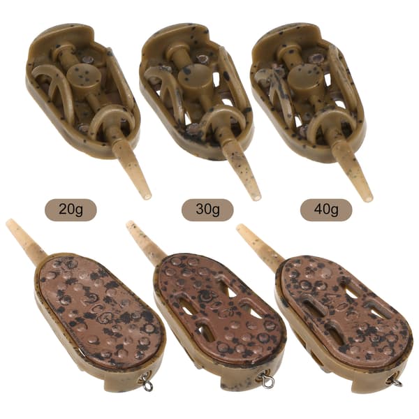 3pcs Quick Release Molds for Fishing - Carp Bait Holder