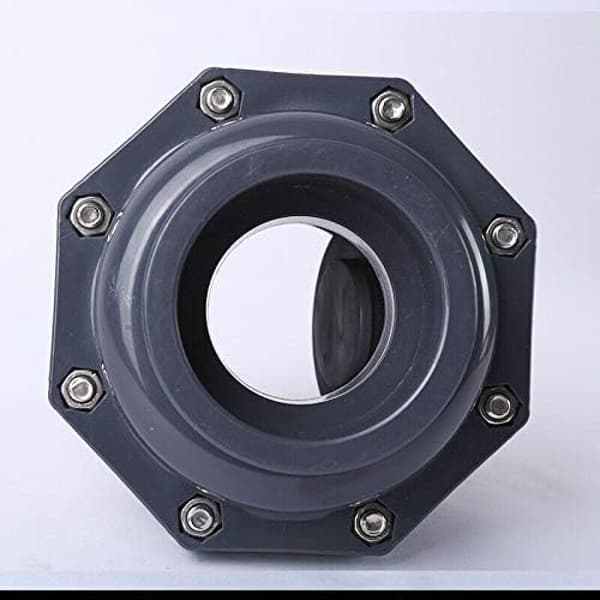 Universal Vertical Horizontal Check Valve for Plumbing, Drain Check Valve with Internal Diameter Compatibility, PVC Check Valve