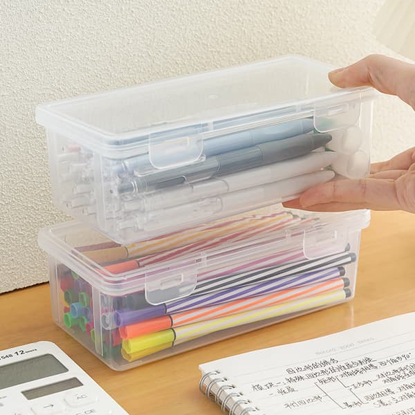 Reusable Bread Box for Kitchen, Plastic Bread Box with Lid, Bread Container for Toast and Baked Goods, Transparent Countertop Bread Box