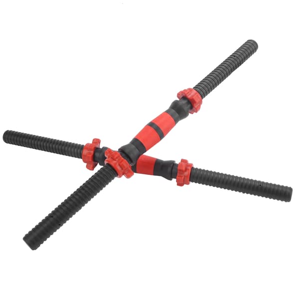 50 cm Dumbbell Bars Weightlifting Handle with 4 Nuts Training Equipment